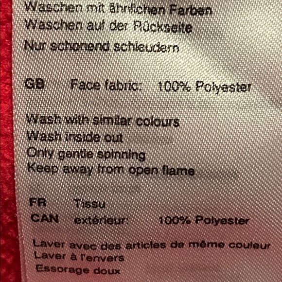 Mammut Yampa Half Zip Pullover Fleece Jacket Tecnopile Pink Womens Size Small - Picture 9 of 10